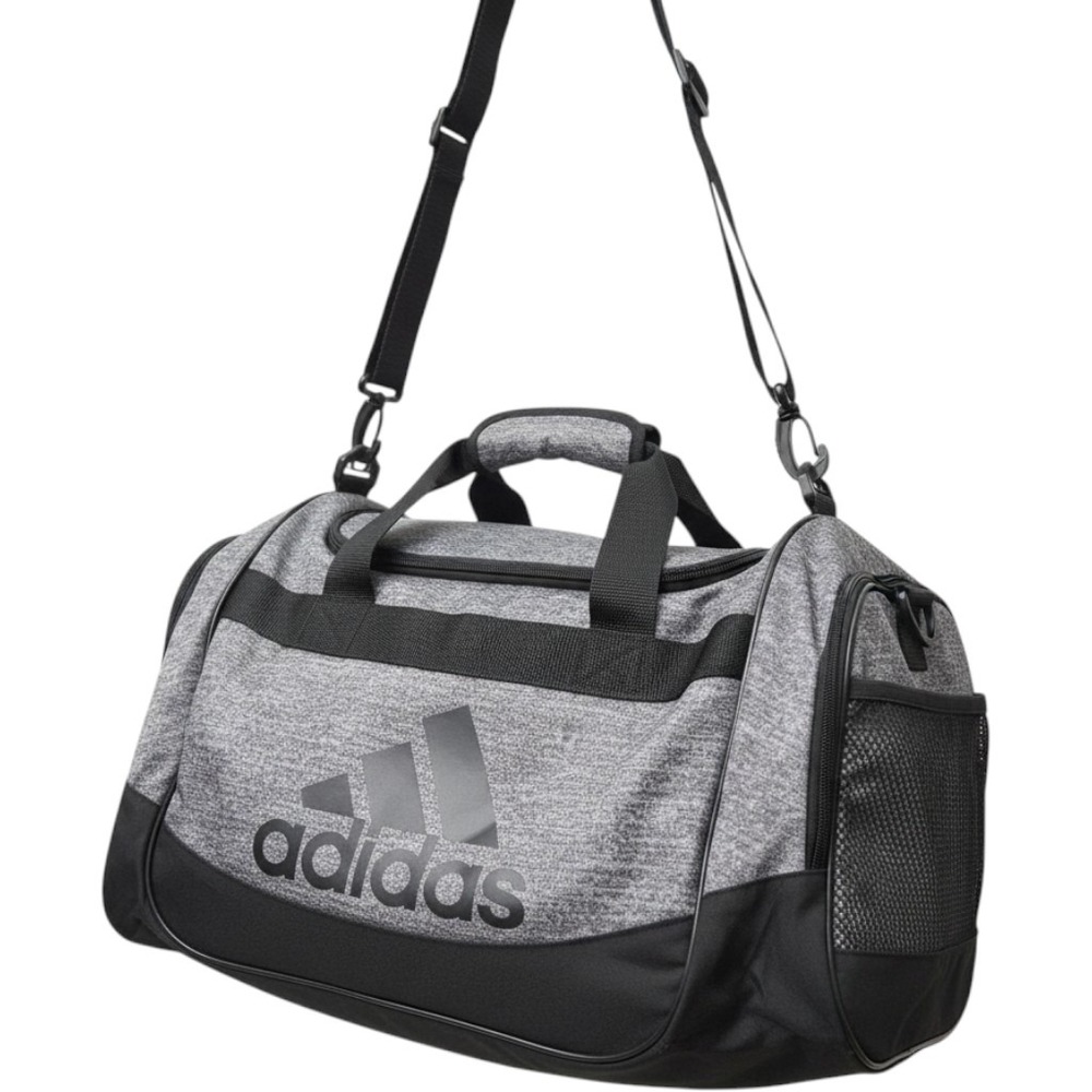 Adidas Duffel Bag Men Small Grey Good Defender III Gym Travel Bag 976309-H